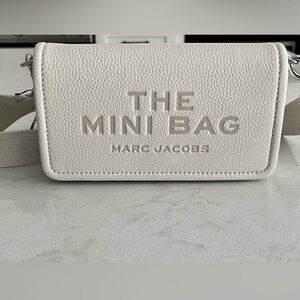 New Marc Jacobs White Mini Bag in Cotton